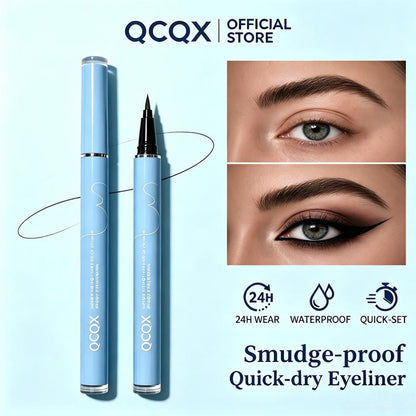 Delineador de ojos resistente al agua, ligero y de larga duración con textura sedosa