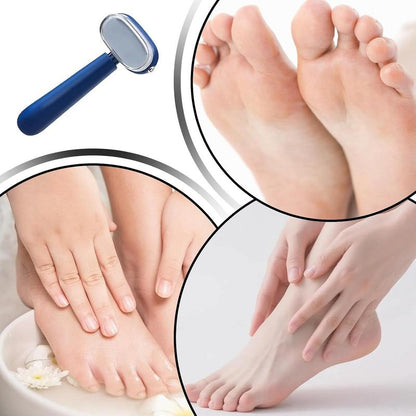 Eliminador de callos para pies con cuchilla de acero inoxidable reemplazable