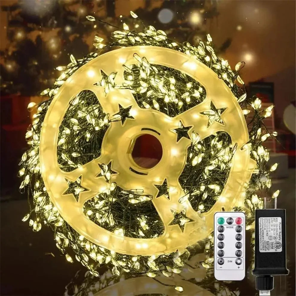 Luces LED decorativas de cadena - Ambiente festivo 🎄