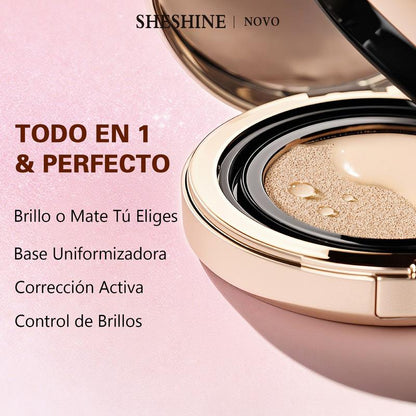 Base Maquillaje 2-en-1 Hidratante con SPF 35 y Ácido Hialurónico