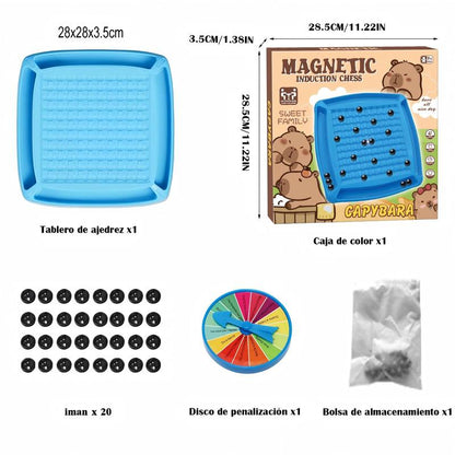 20 piezas - Juego de ajedrez magnético