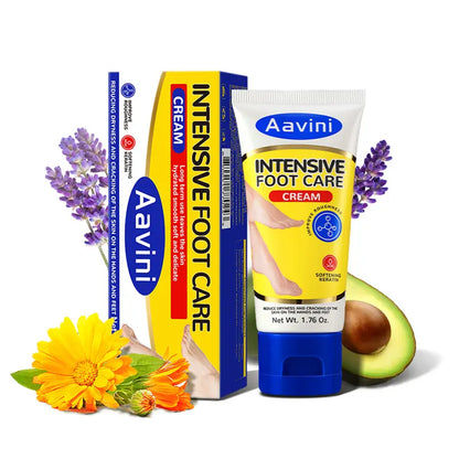 Crema Intensiva para Pies Talaporr: Repara la Piel Agrietada, Antibacteriana y Desodorante, Elimina y Suaviza las Callosidades, Para Todo Tipo de Piel, Loción Hidratante para Pies