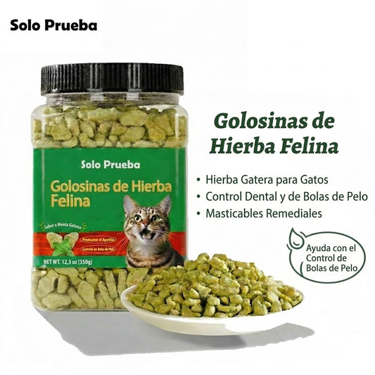 Golosinas de hierba para gatos - 350 gramos