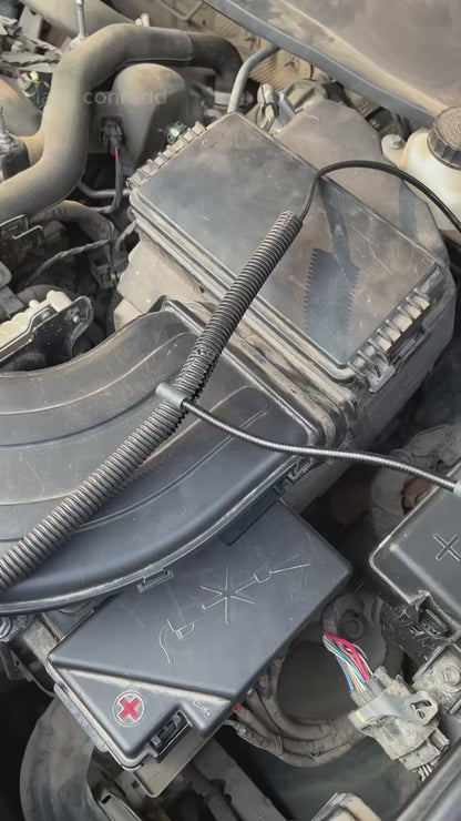 Comprobador de circuitos automotrices: detector de circuitos abiertos y cortocircuitos