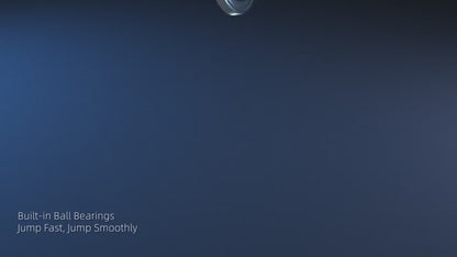 Cuerda de saltar SPORTIC Pro Speed ajustable, sin enredos, con rodamientos de bolas giratorios de ajuste rápido y agarres ergonómicos. Ideal para entrenamiento HIIT, cardio, quema rápida de calorías, gimnasio en casa y viajes.