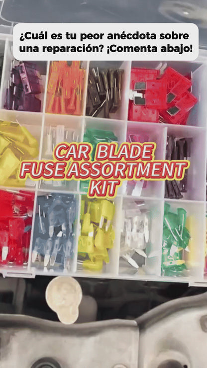 (300 unidades) Kit surtido de fusibles para coche