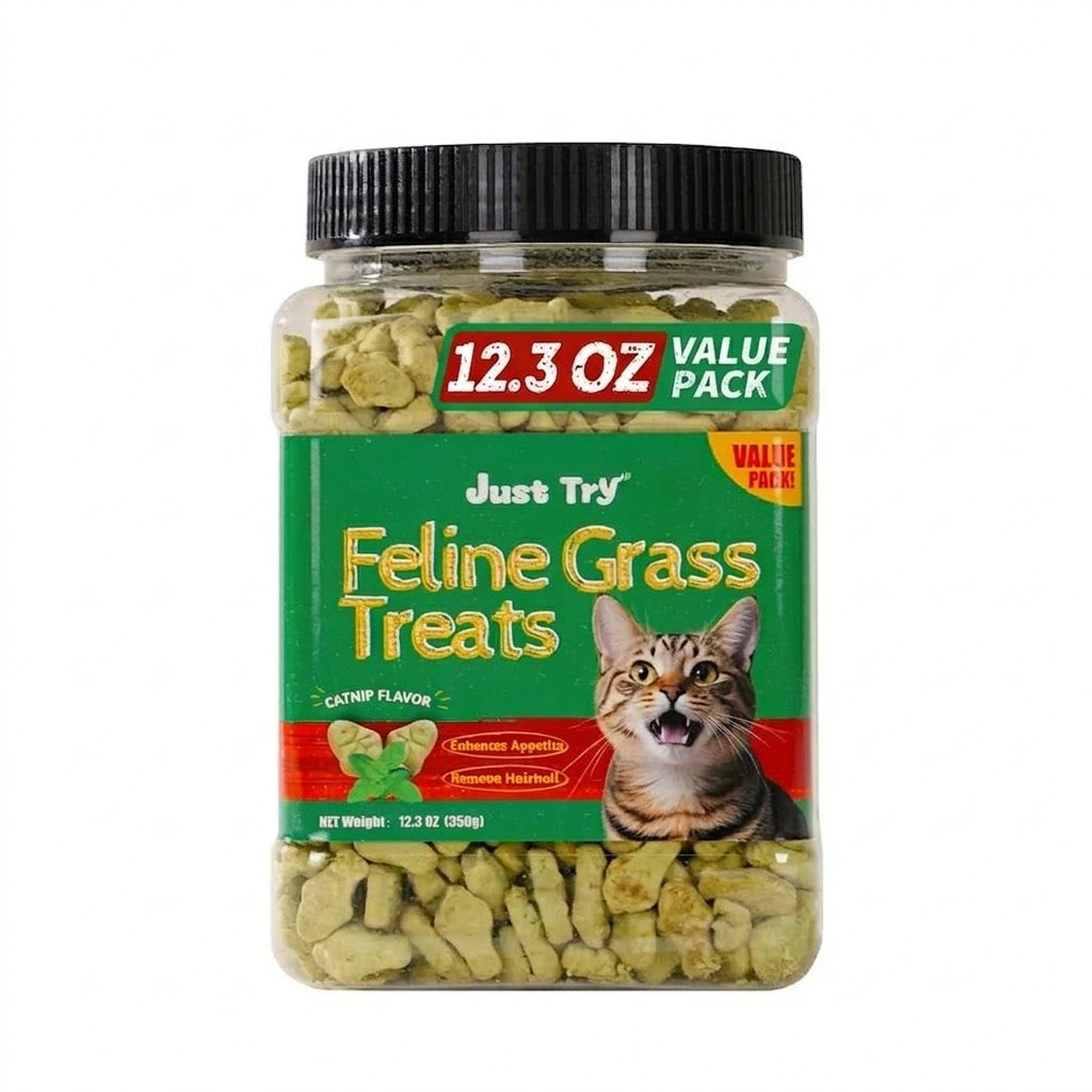 Golosinas de hierba para gatos - 350 gramos