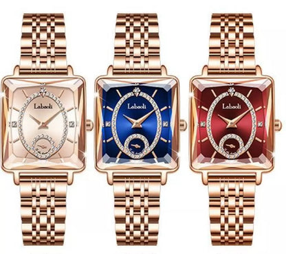 RELOJ DE LUJO CON ESFERA DE DIAMANTES